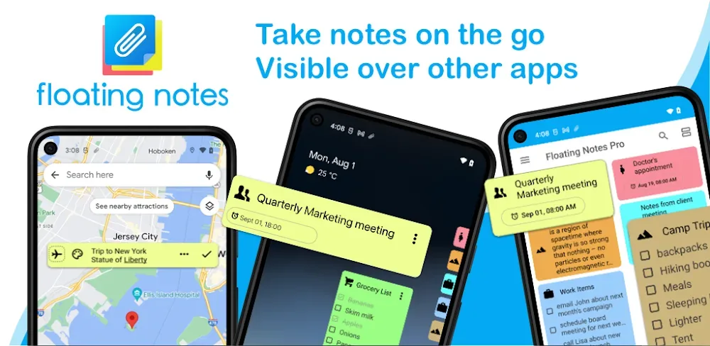 Floating Notes