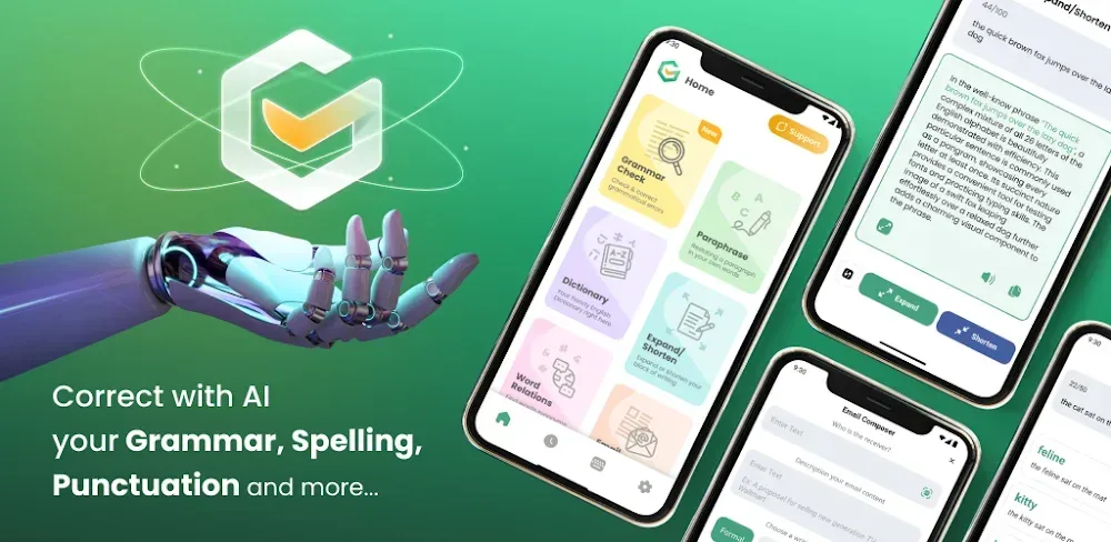 Glance: AI Grammar & Writing