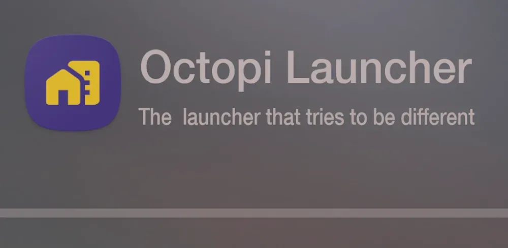 Octopi Launcher • Home Screens