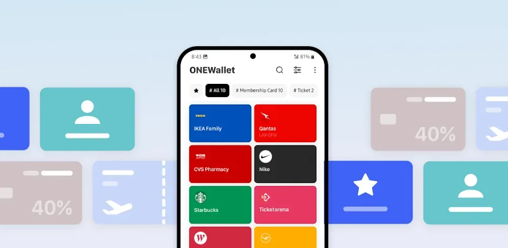 ONEWallet – Cards Wallet