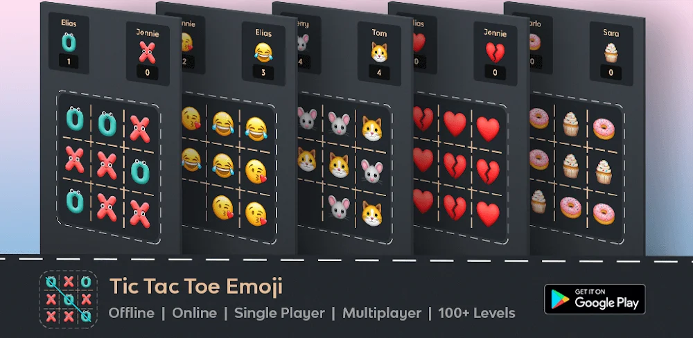Tic Tac Toe Emoji