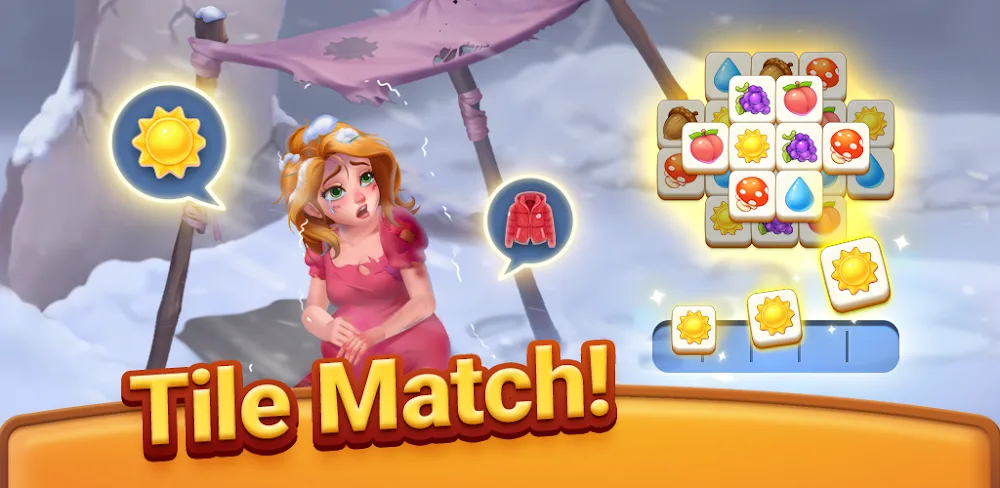 Tile Family Match Puzzle Game