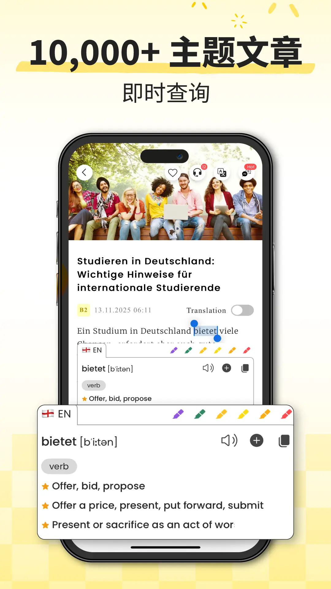 Todaii: Learn German A1-C1