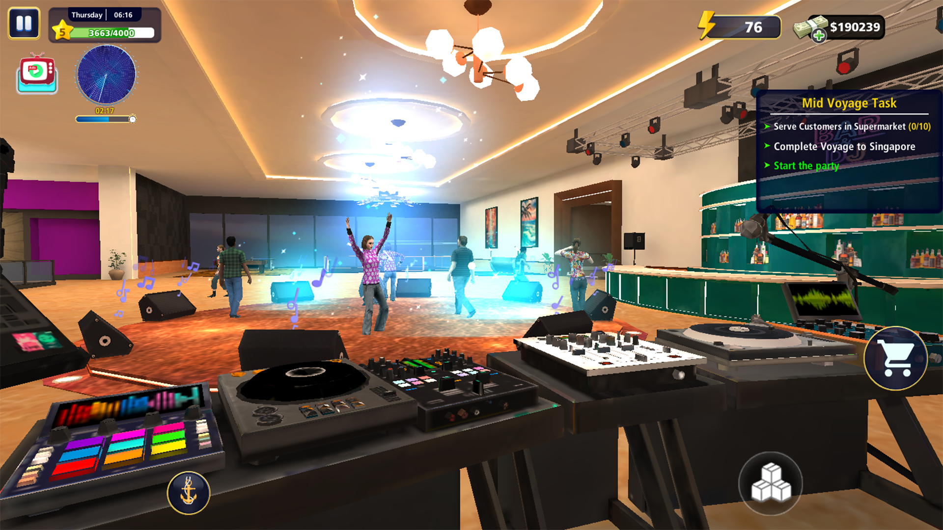 Cruise Ship Manager Simulator