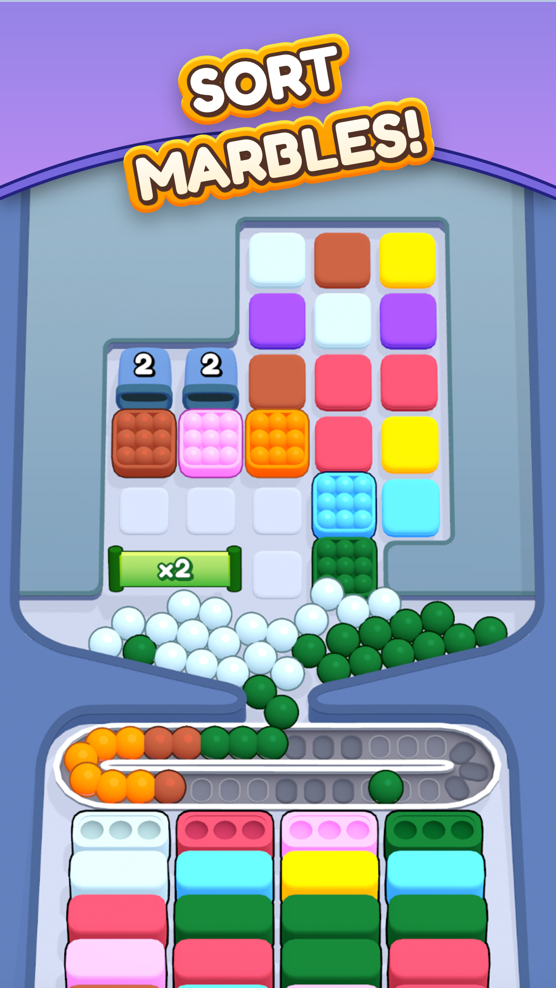 Marble Sort! – Color Puzzle