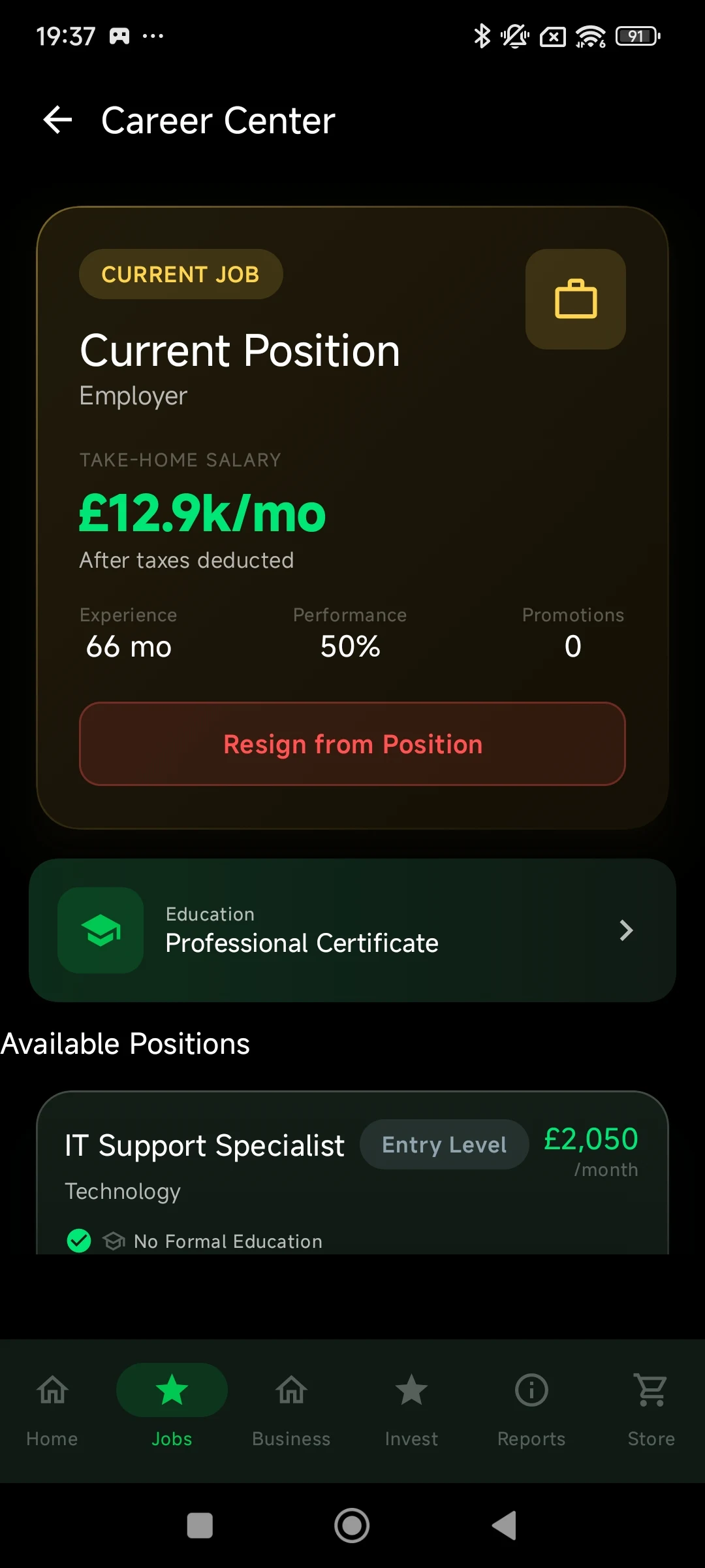 Money Tycoon – Realistic Sim