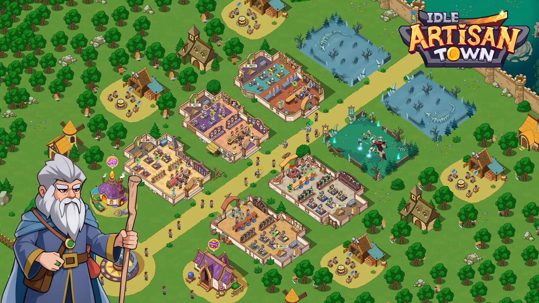 Idle Artisan Town