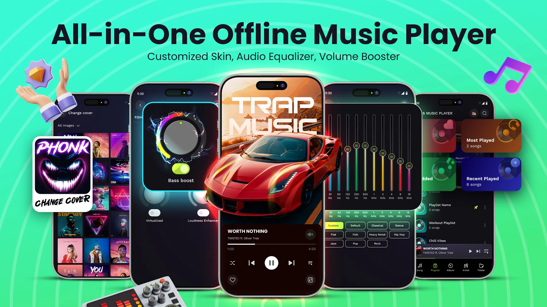 Offline Music Player – MP3 App