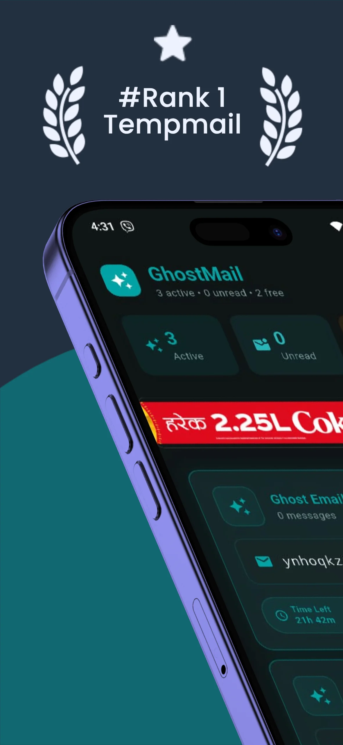 Temp Mail By Ghostmail.one