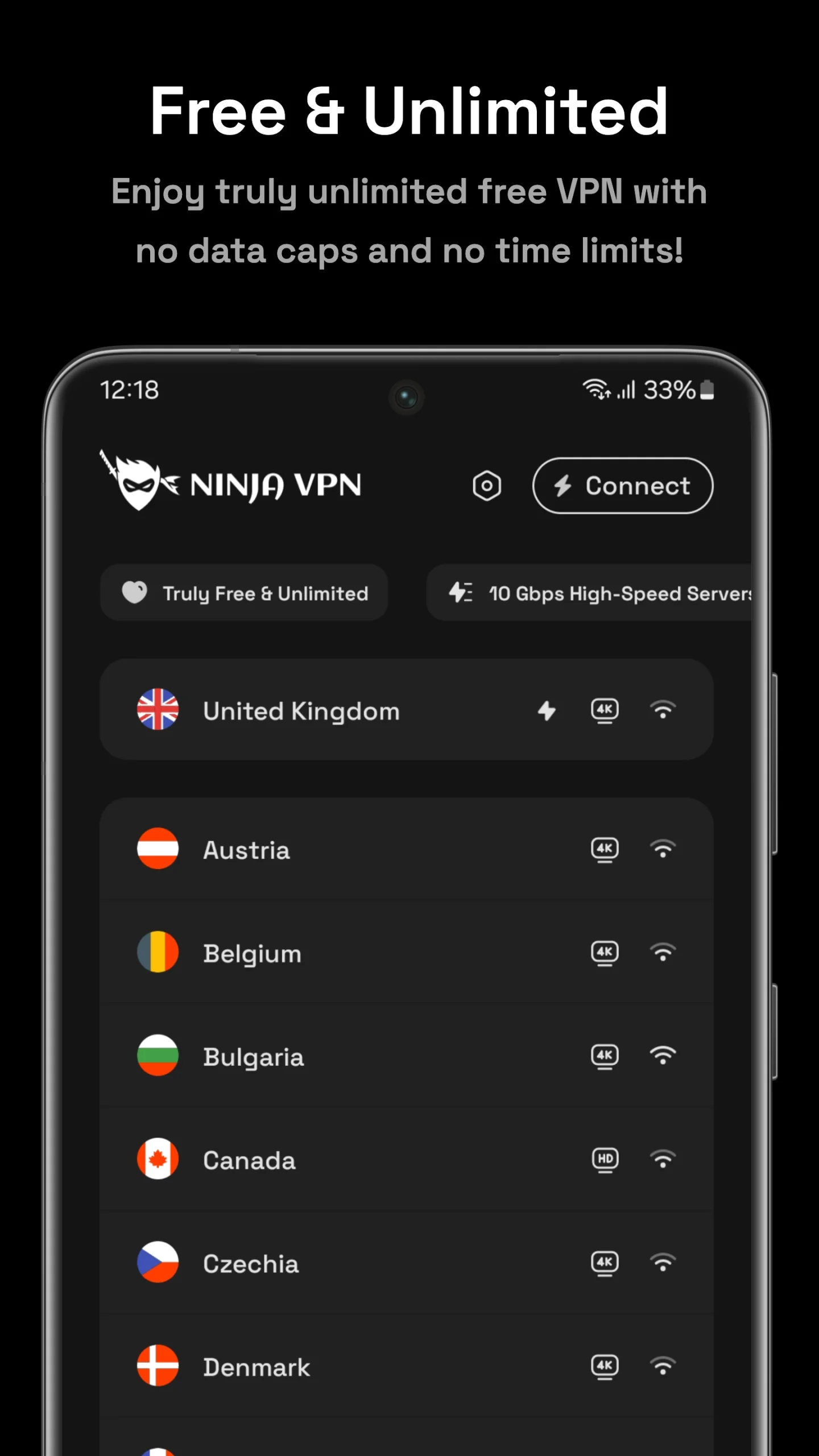 Ninja VPN – Fast & Secure VPN