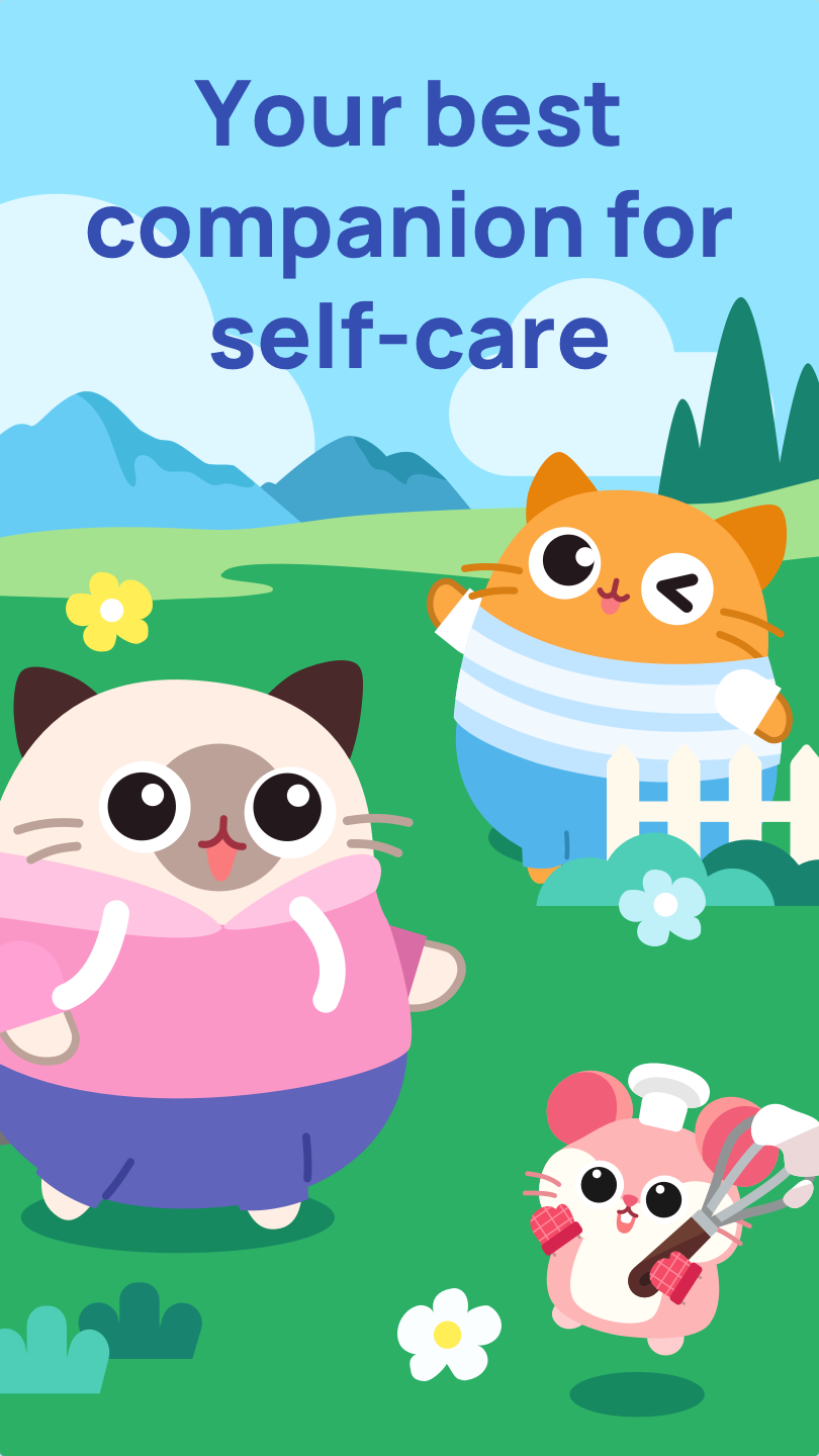 Catzy: Self-Care Journey