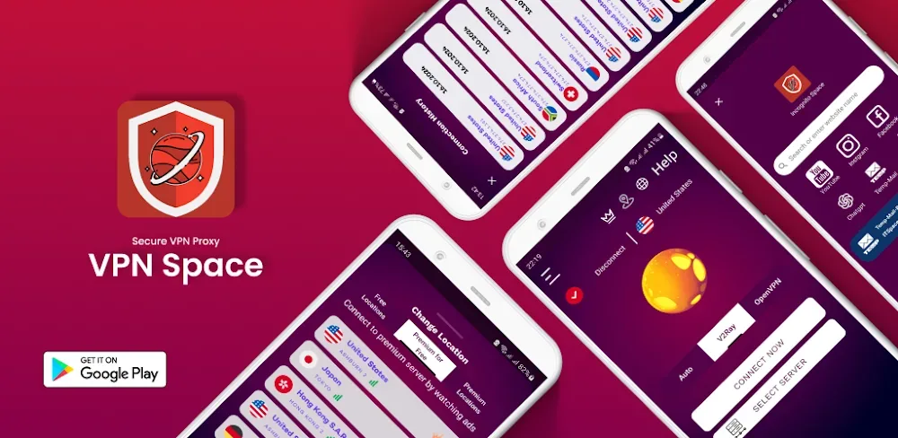 VPN Space – Secure VPN Proxy