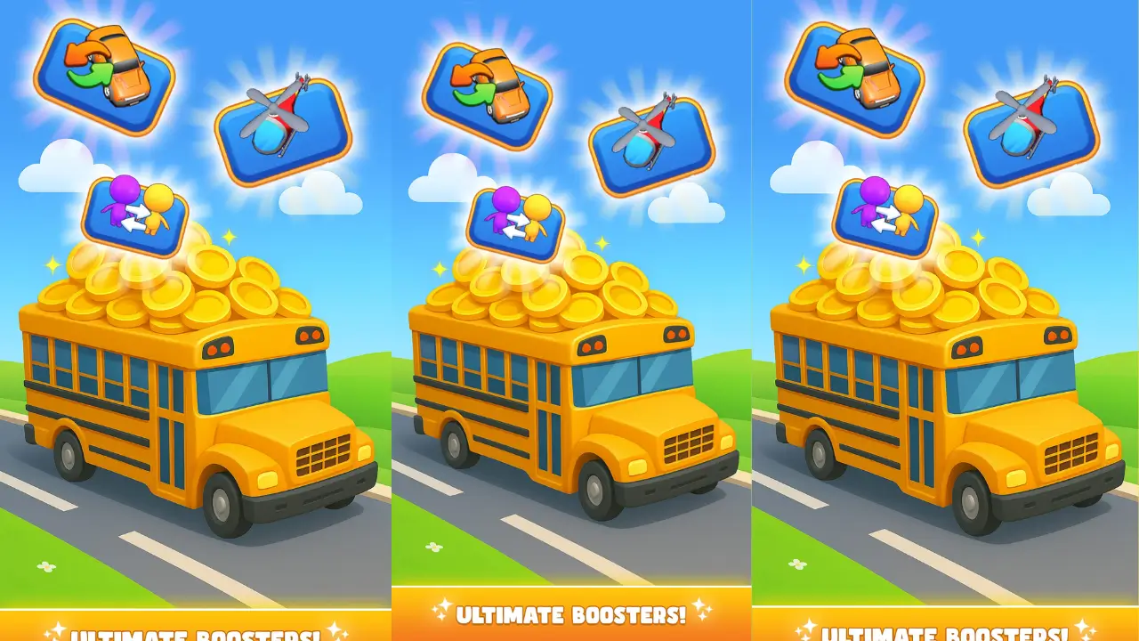 Bus Rush – Park & Match Quest