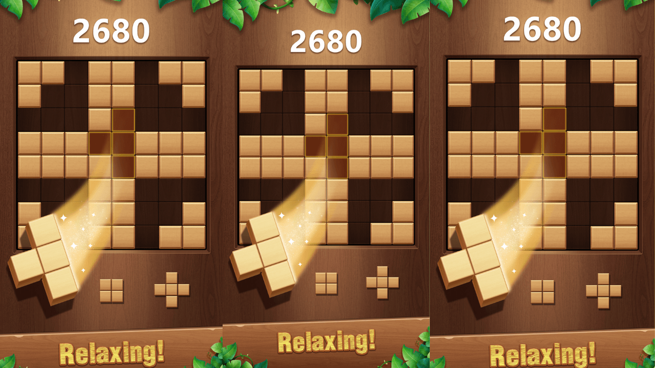 Wood Block Smash Puzzle
