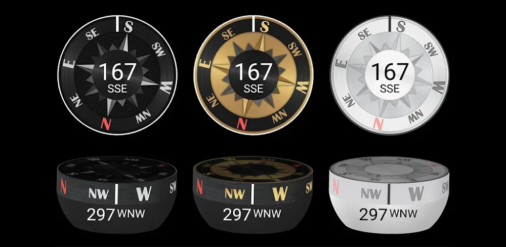 Compass Steel 3D