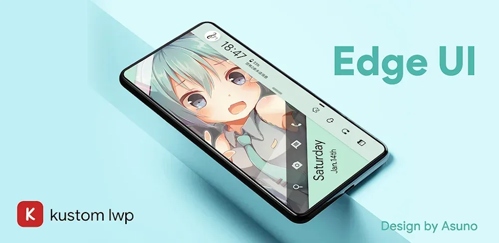 EdgeUI For KLWP