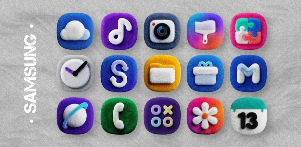 Fluffy OneUi Icons