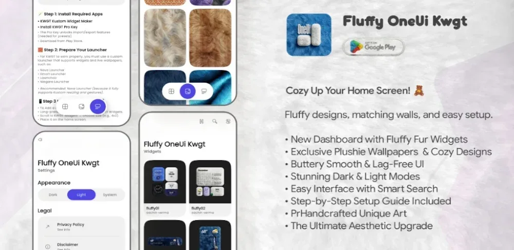 Fluffy OneUi Kwgt