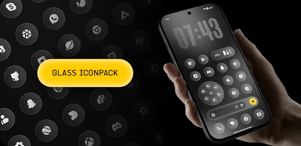 Glass Icon Pack