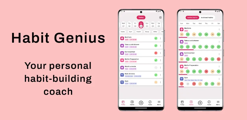 Habit Tracker – HabitGenius