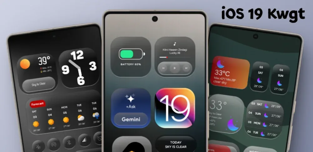 iOS 19 Kwgt