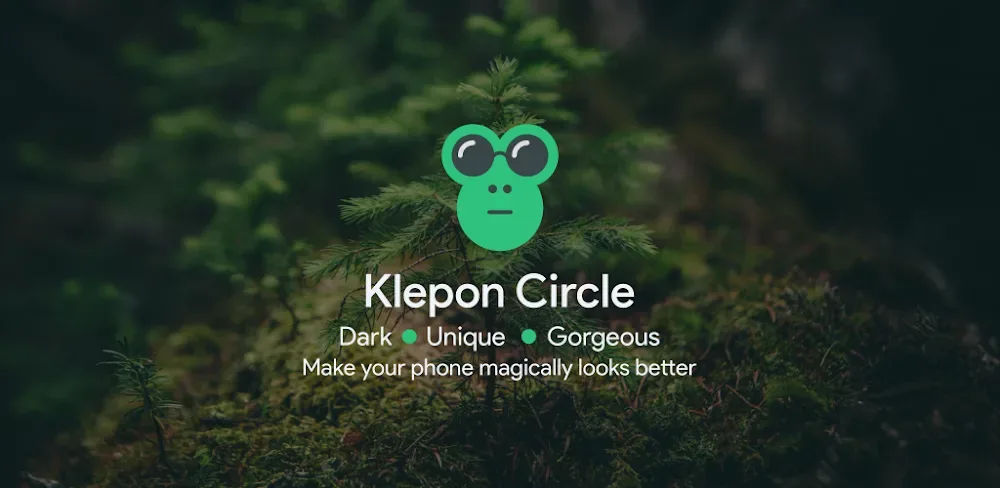 Klepon Wheel: Dark Icon Pack