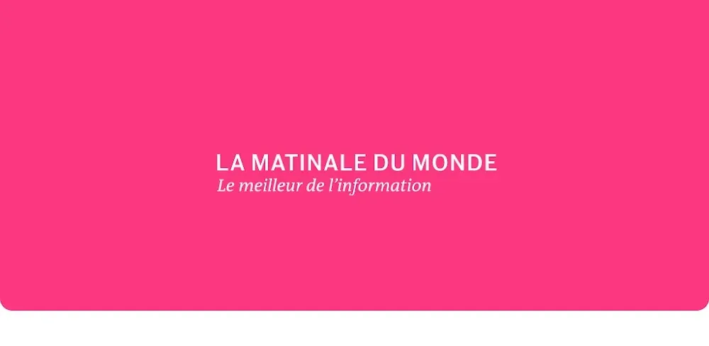 La Matinale du Monde