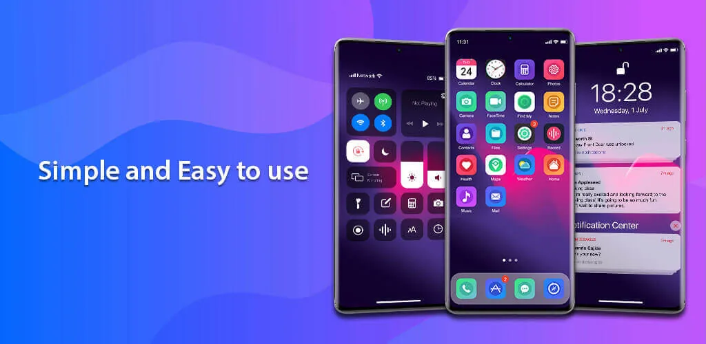 MiniPhone Launcher 26: Cool OS