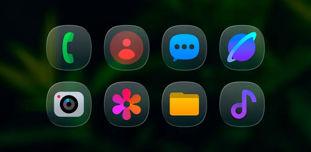 OneGlass 8 (Color) – Icon Pack