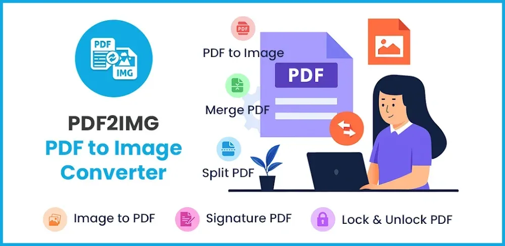 PDF2IMG: PDF Converter & Tools