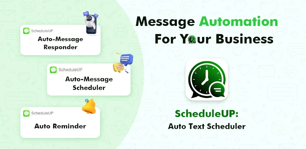 ScheduleUP: Auto Text Reply