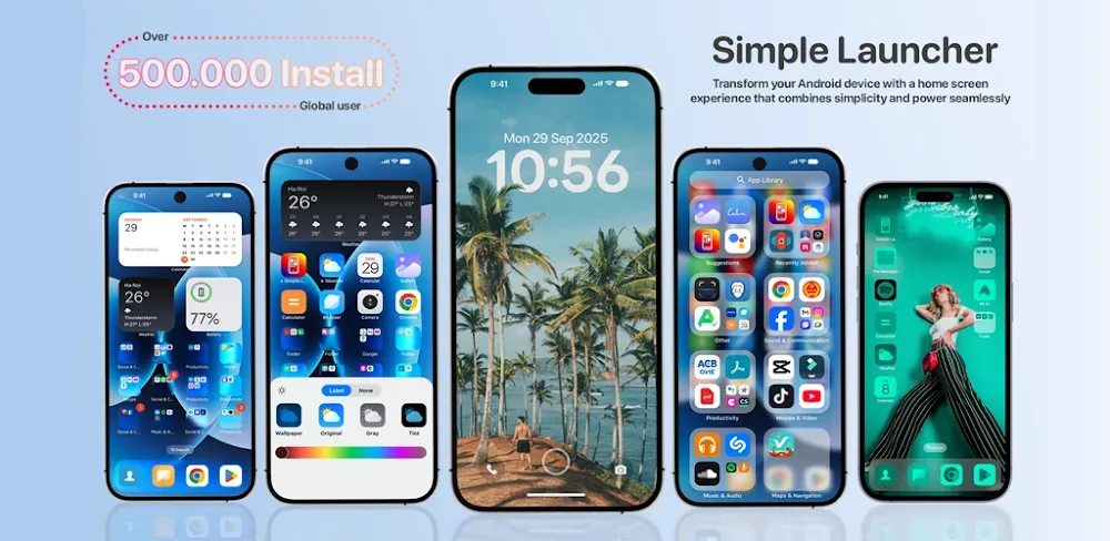 Simple Launcher – Home Screen