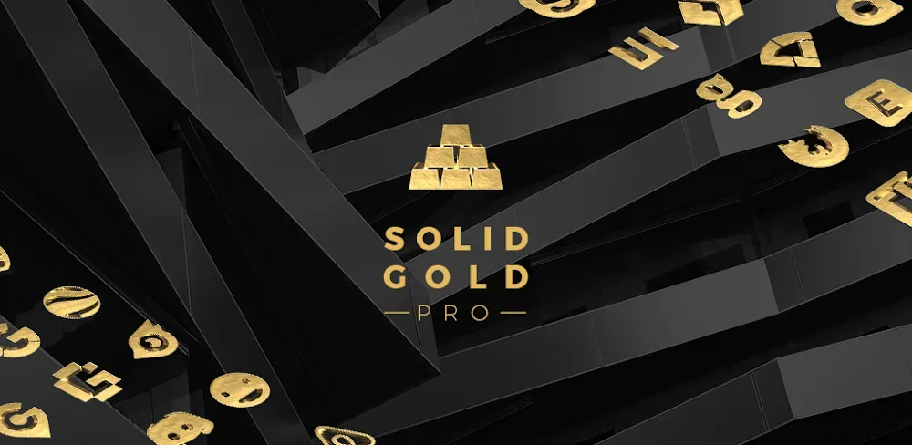 Solid Gold Pro – Icon Pack