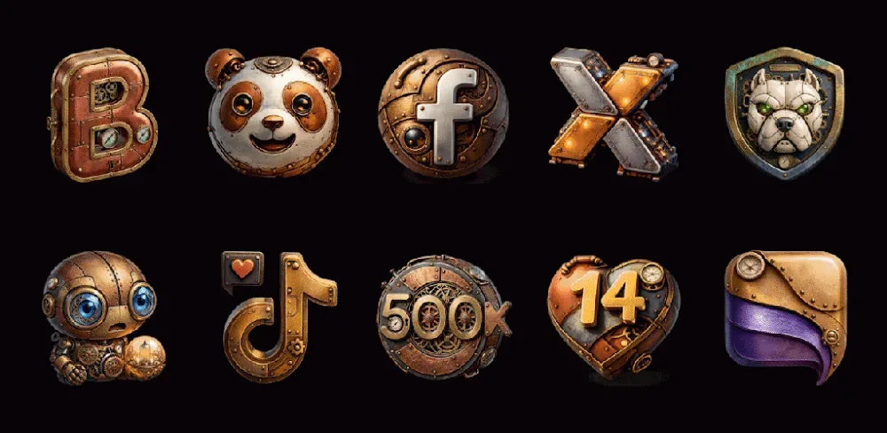 Steampunk – Icon Pack