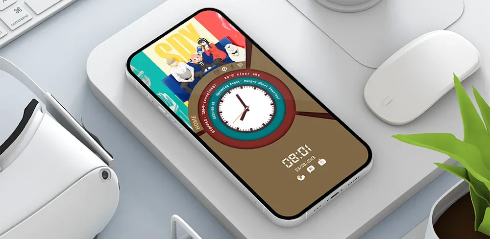 Time UI for KLWP