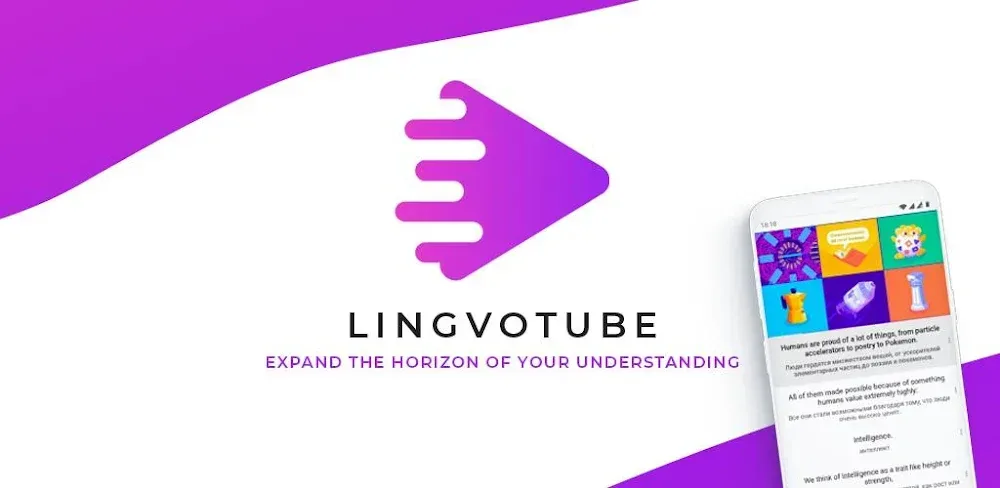 Translate subtitles for videos (Lingvotube)