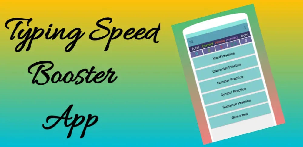 Typing Test App for Exams