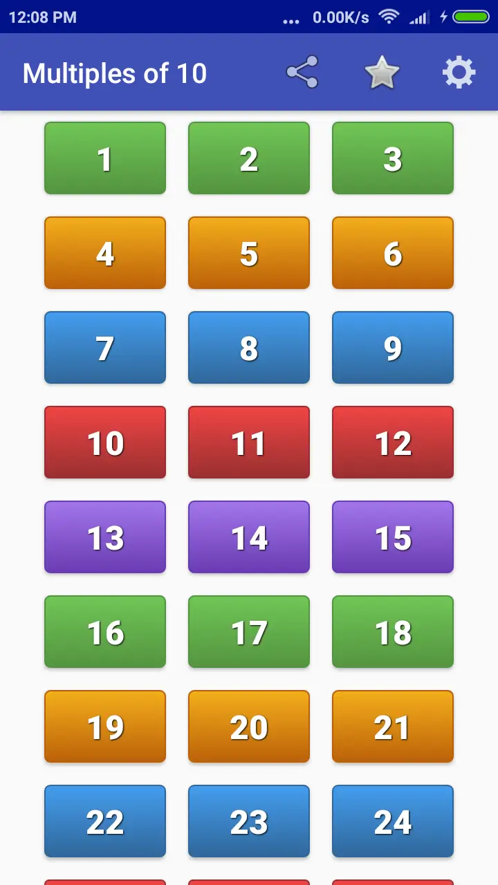 Maths Multiplication Tables