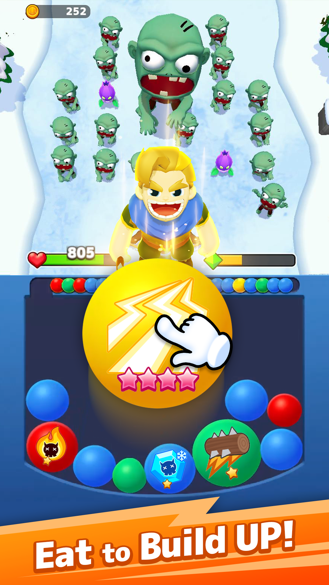 Mega Bounce Hero: Puzzle & Shoot