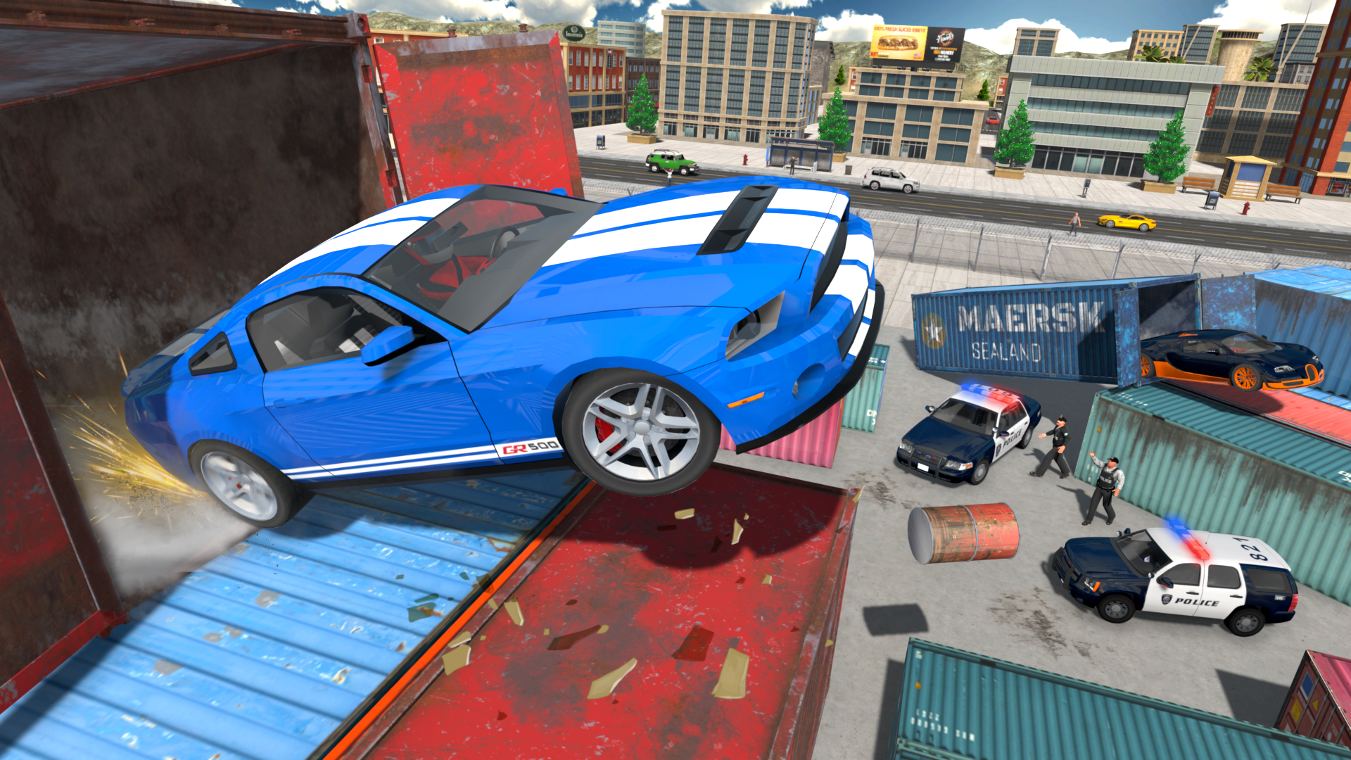 Street Racing Car Driver