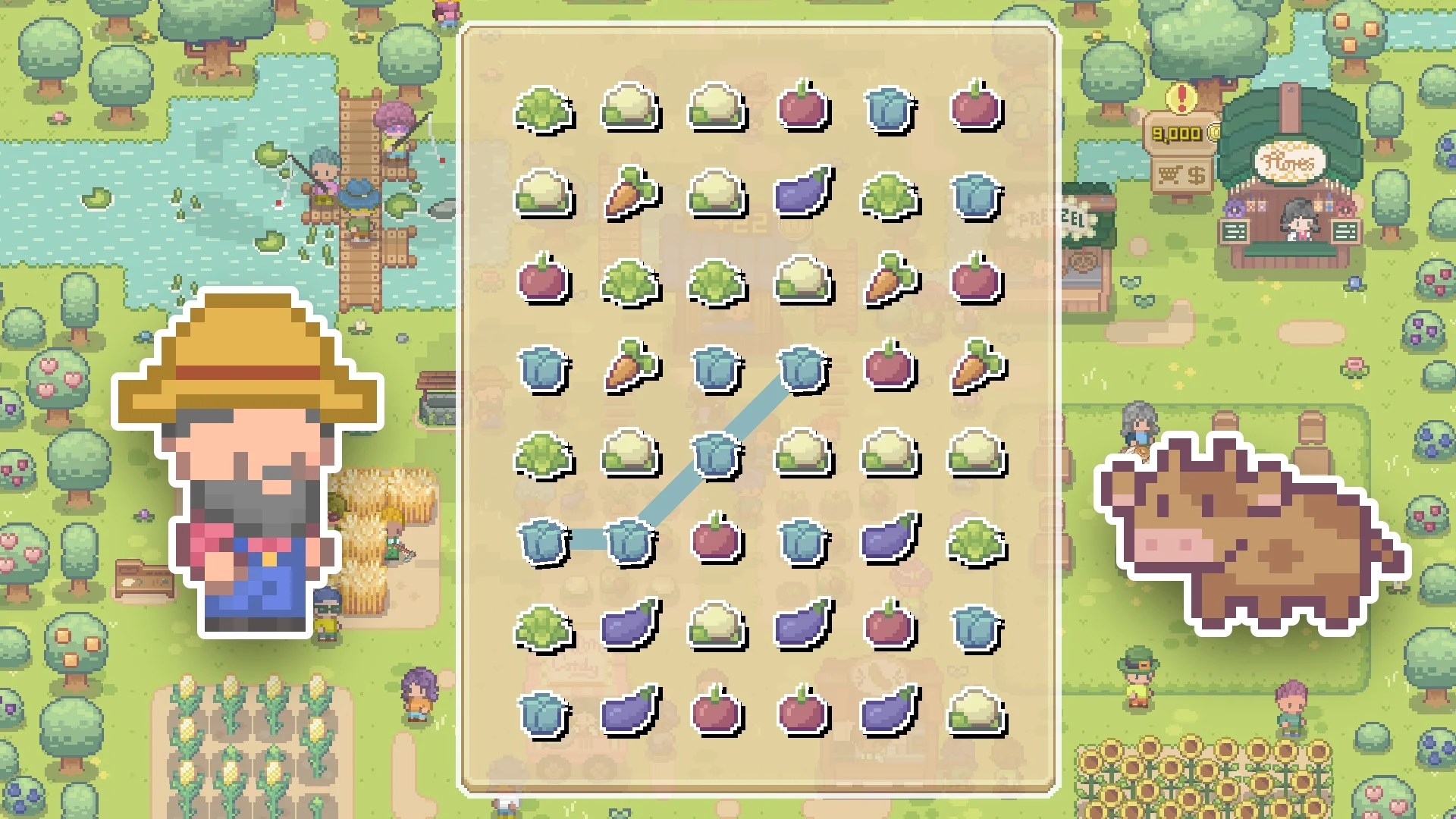 Puzzle Farmstay Pixel