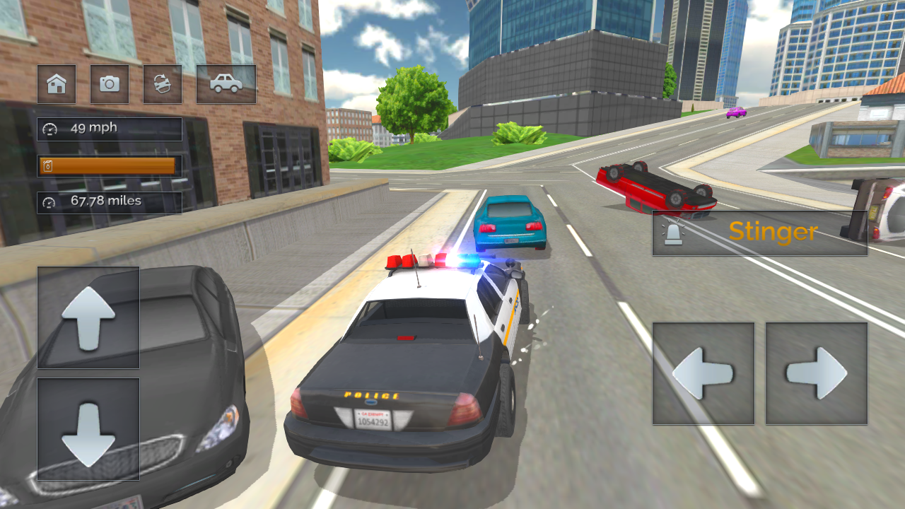 Police Car Crazy Drivers