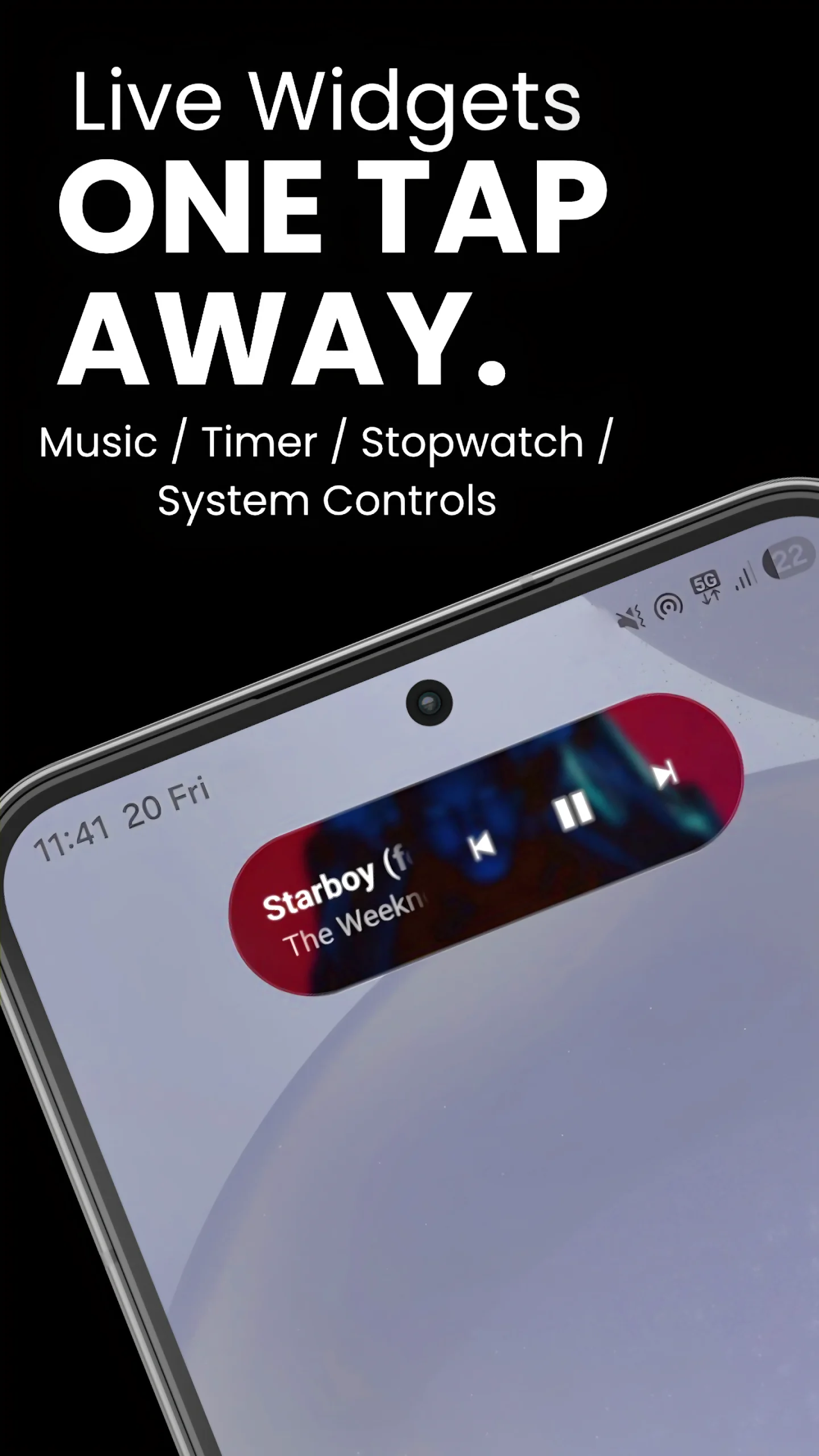 Notch Touch: Dynamic Button