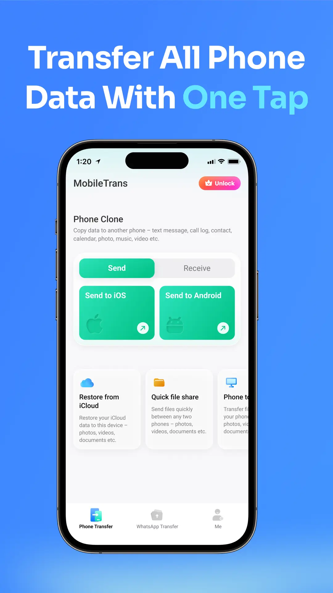 Data Transfer – MobileTrans