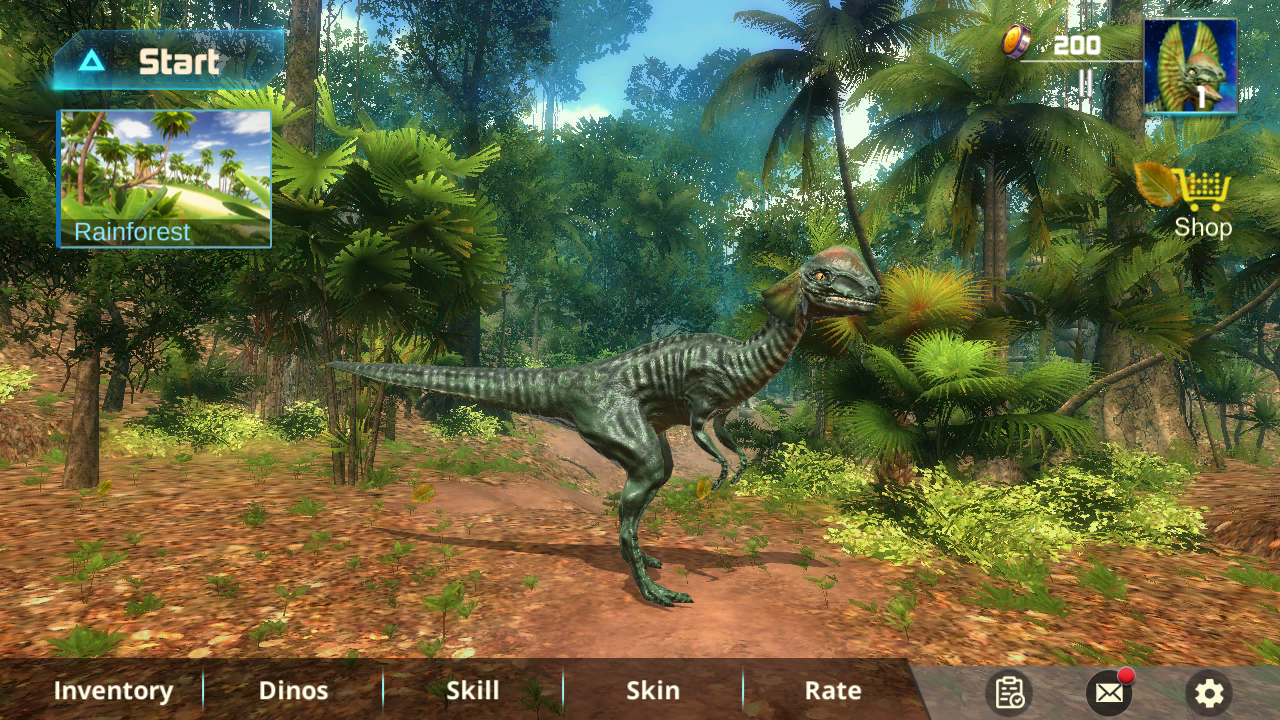 Dilophosaurus Dino Simulator
