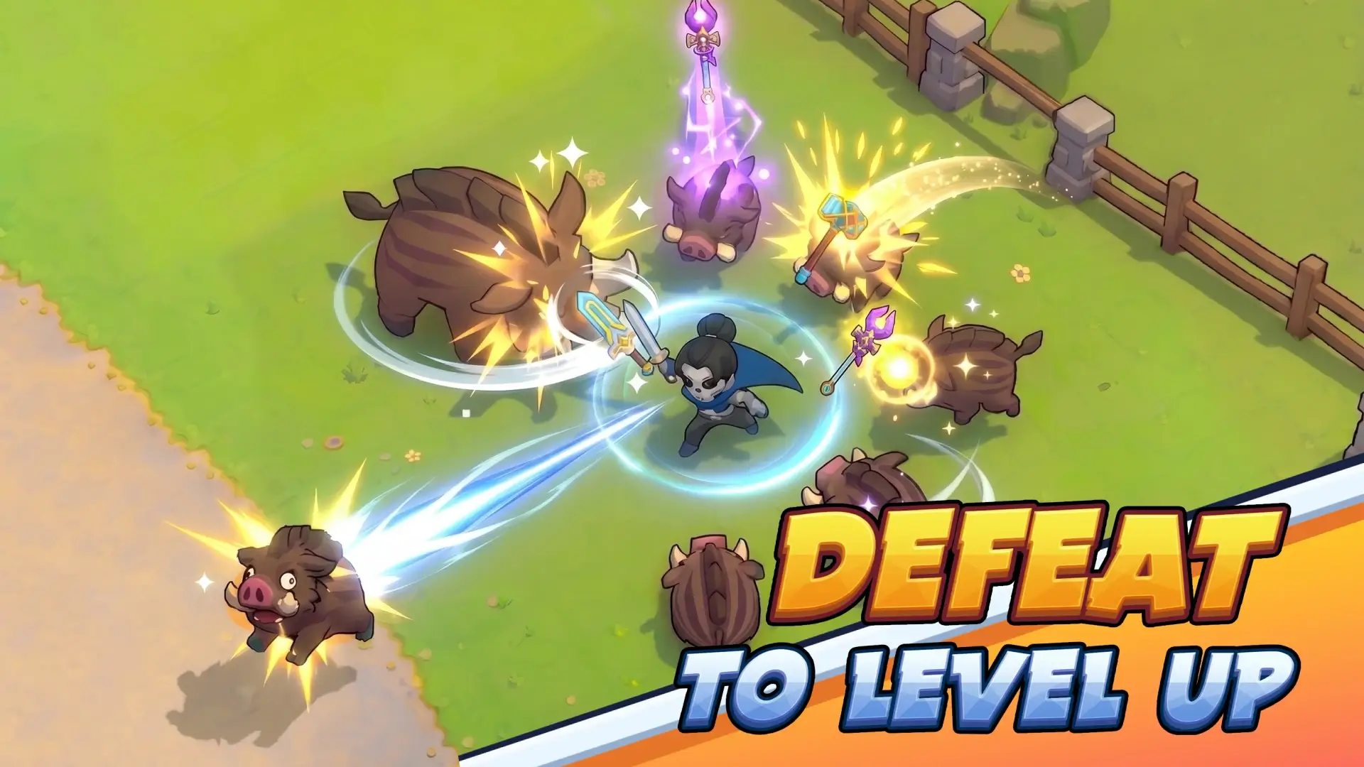 Skull Hero : XP Farm RPG