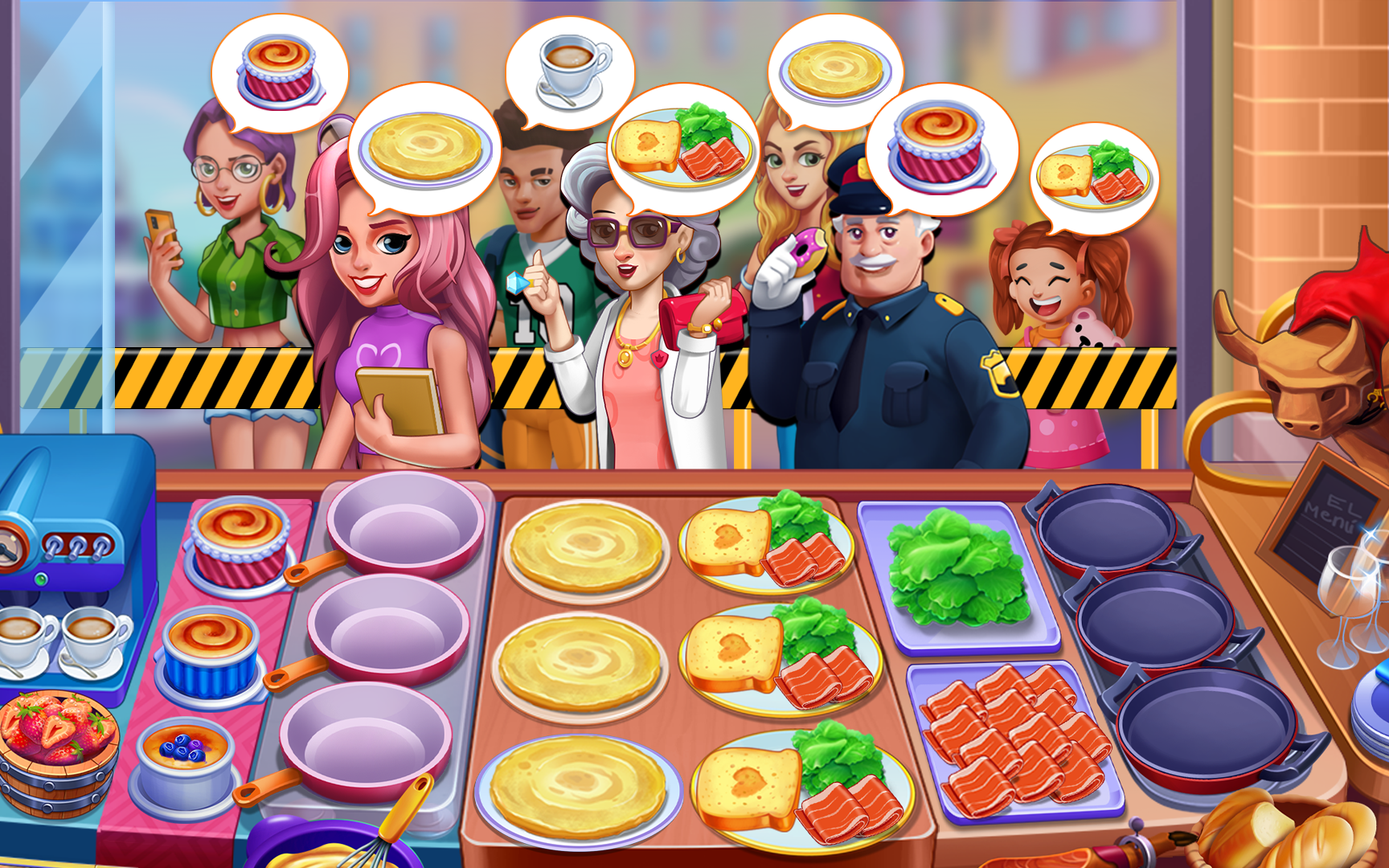 Food City: Cooking Food games