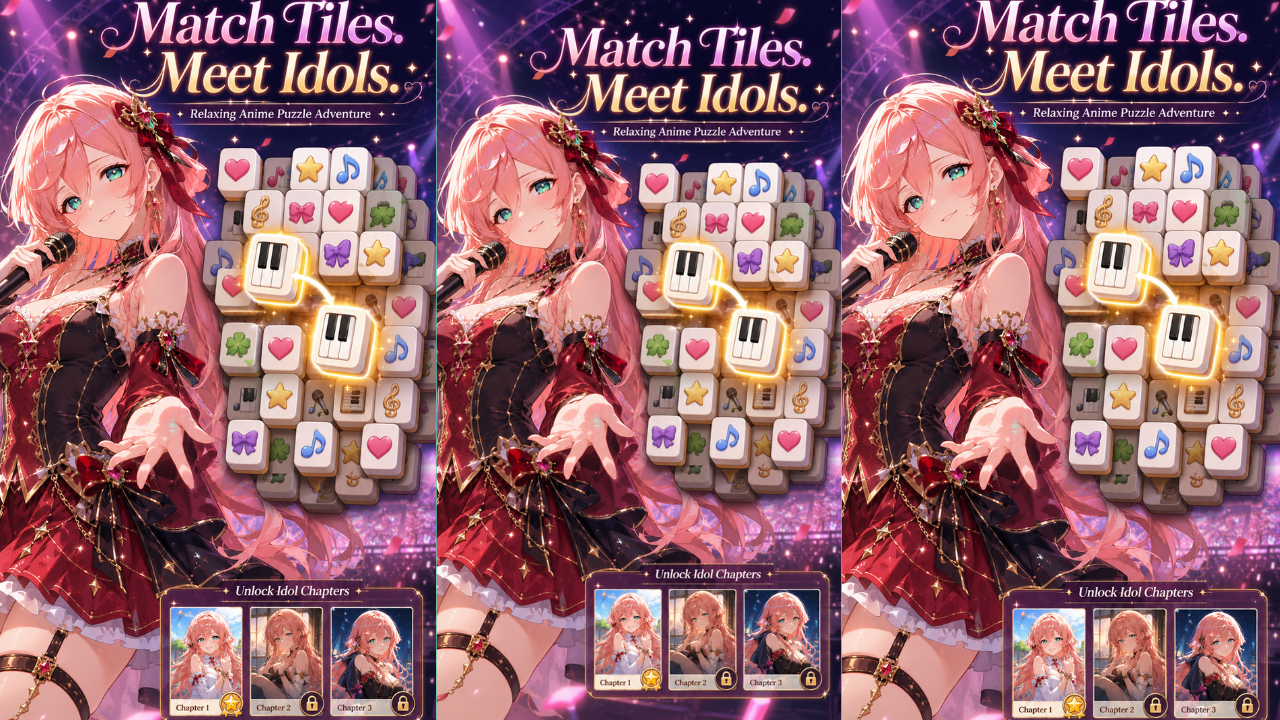 Idol Match: Anime Puzzle