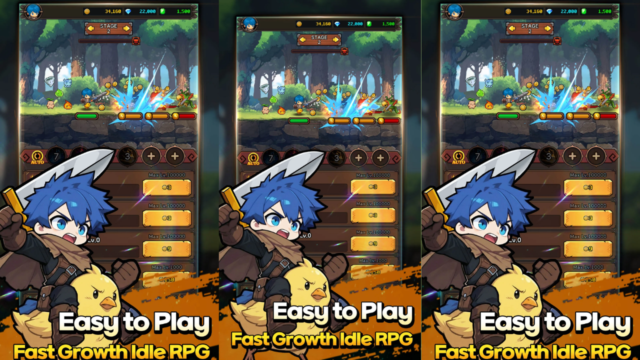 Dragon Slayer : Pixel Idle RPG