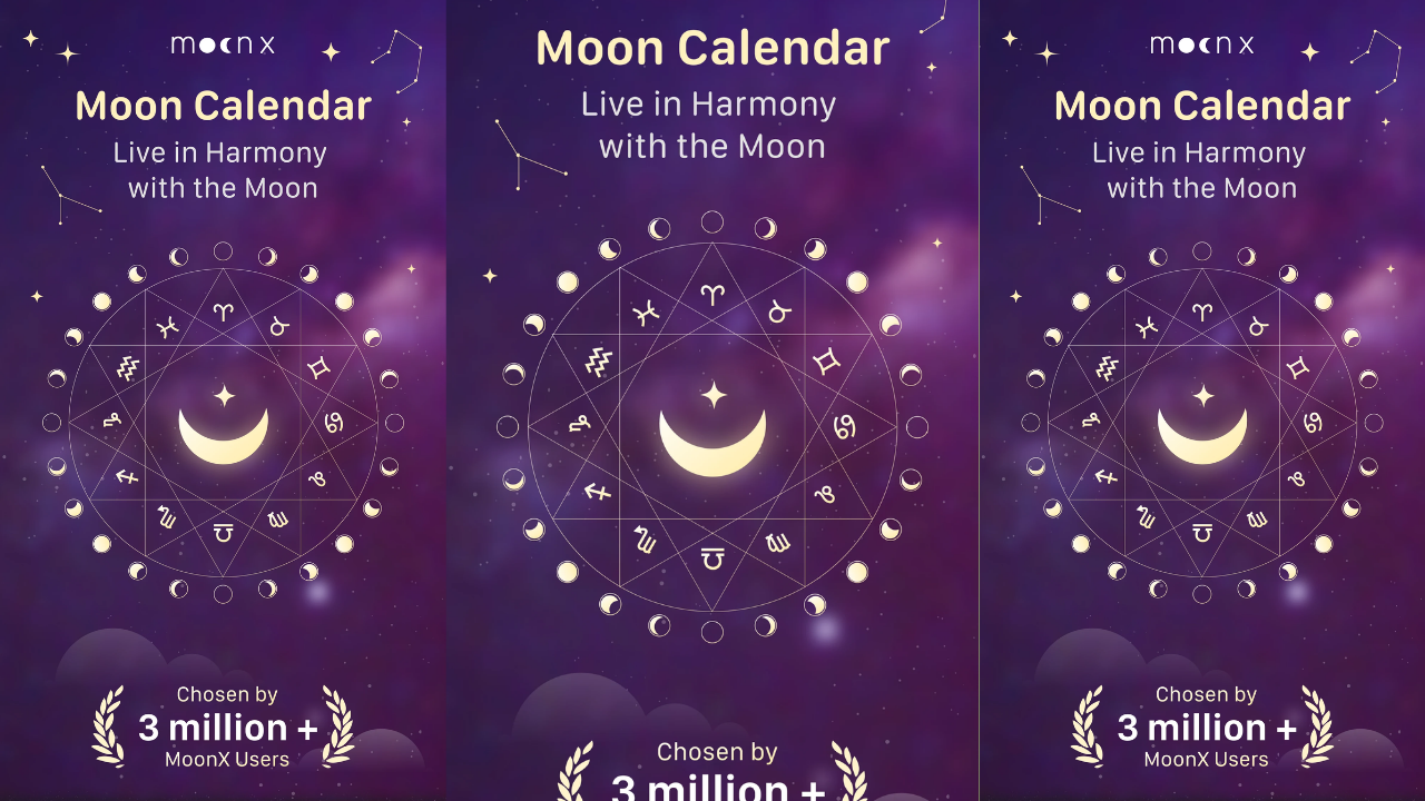 Moon Phase Calendar – MoonX
